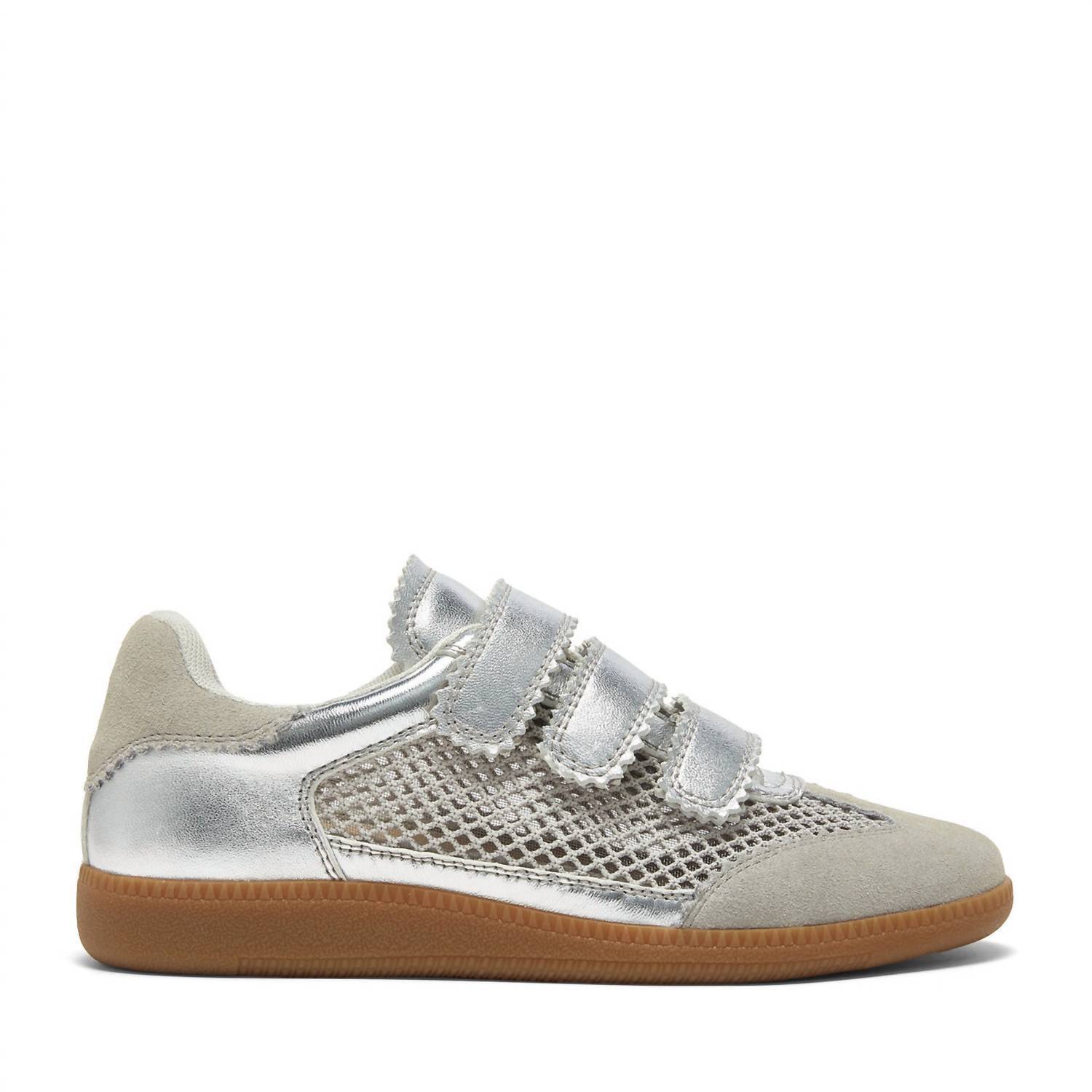 New Silent D Women's Seen Sneaker In Silver